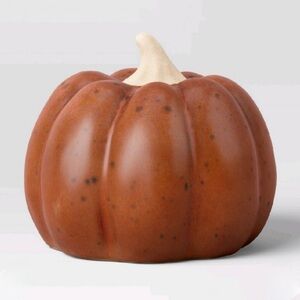 Threshold Small Ceramic Pumpkin Rust 3.5”